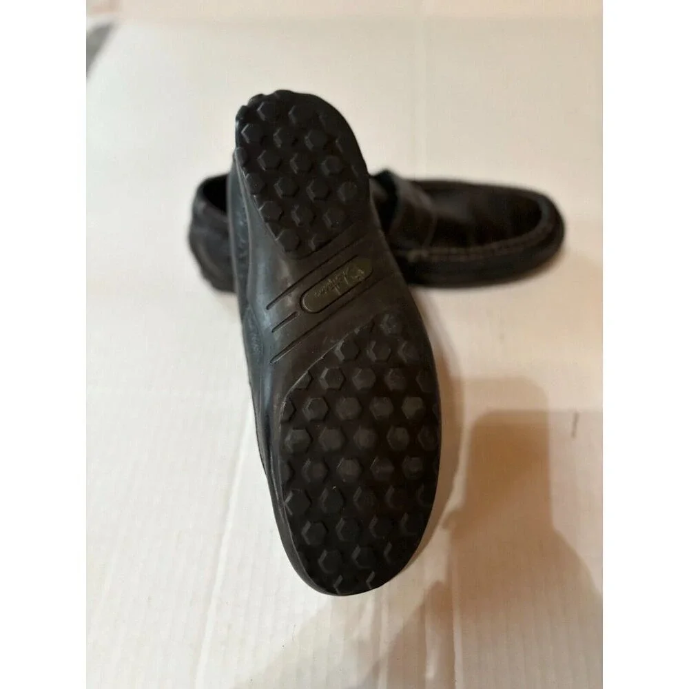 Cole Haan Black Leather Loafers Mens Dress Shoes‎ Classic Comfortable